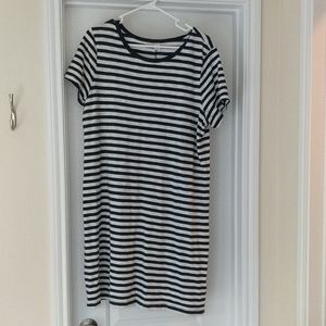 Spring/Summer Striped Casual knit Dress XL